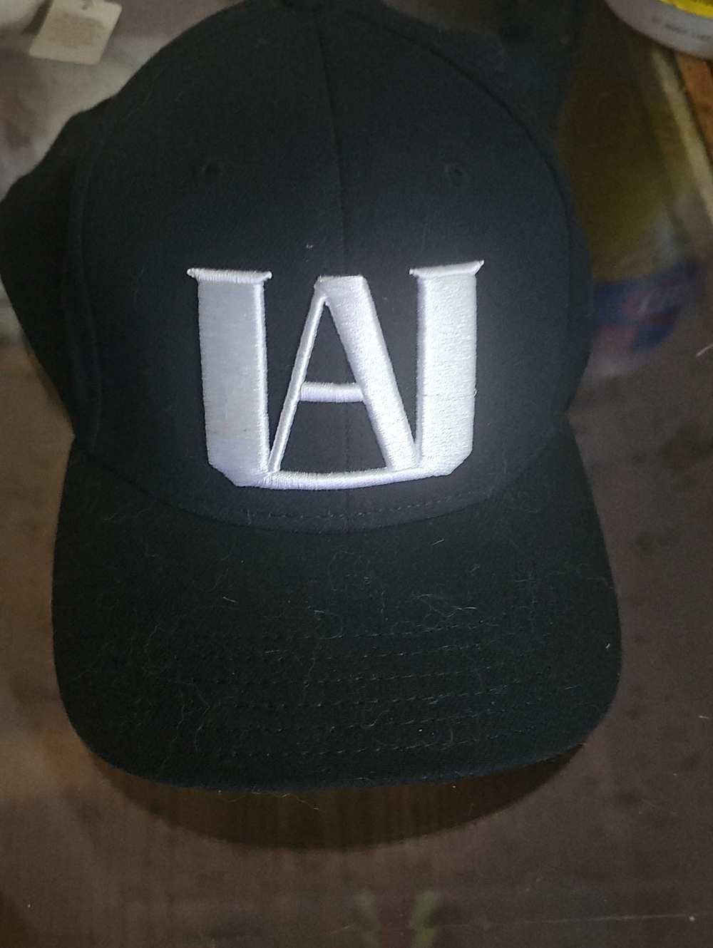 Black Baseball Cap with White Raised Logo - My Hero Academia